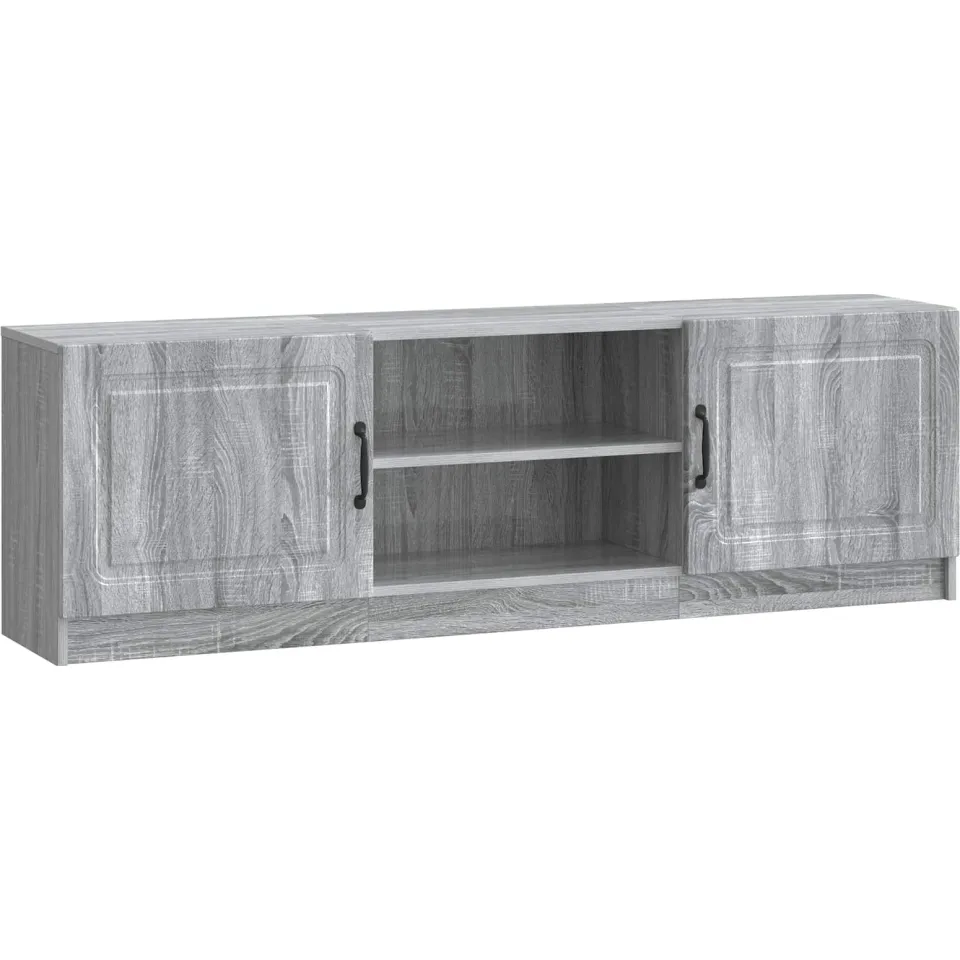 vidaXL TV-kast Grijs sonoma 150 x 31 x 47 cm Bewerkt hout, foto 3