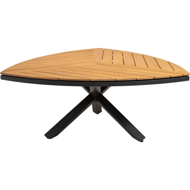LES Lontano tuintafel driehoek teakhout 170 cm
