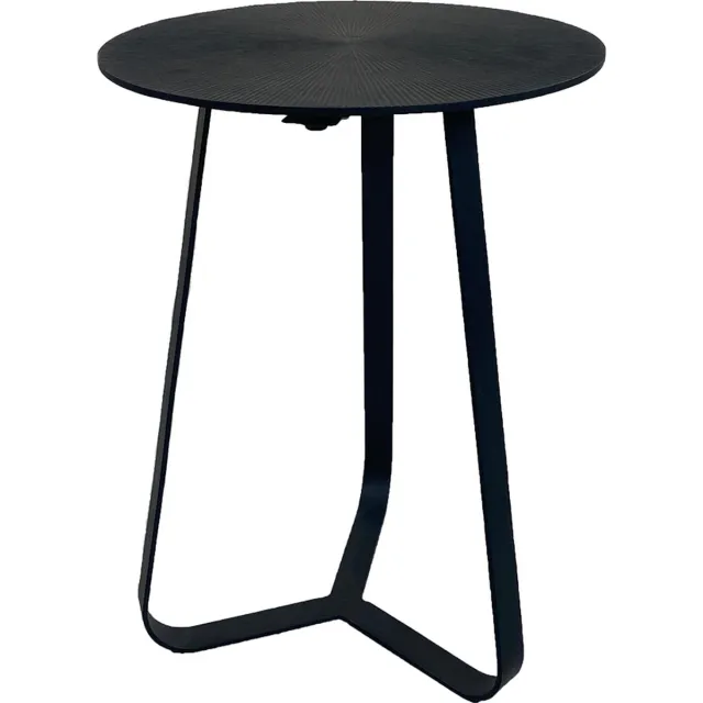 Oist Design Lauro S Side Table - Aluminium Black - 40 x 40x 50 cm Zwart