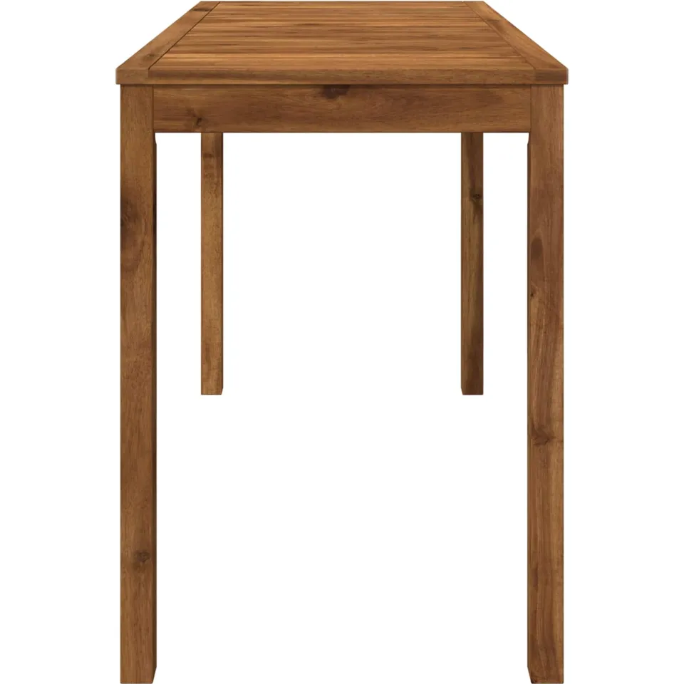 vidaXL Tuindiner tafel LAREN Naturel 108,5 x 55 x 75 cm, foto 4