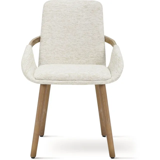 MASSIVMOEBEL24 .DE gestoffeerde stoel beige massief hout deels gemonteerd POLSTERSTÜHLE #03