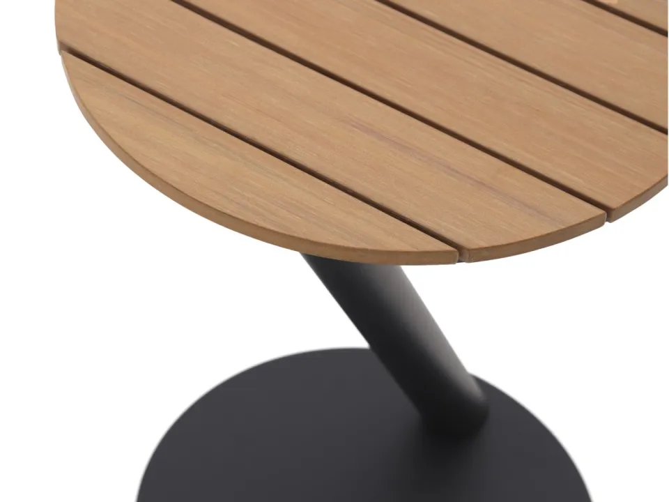 Bellagio tuinmeubelen Bellagio Loiano bijzet tuintafel ø40cm (h:52cm) bruin, foto 3