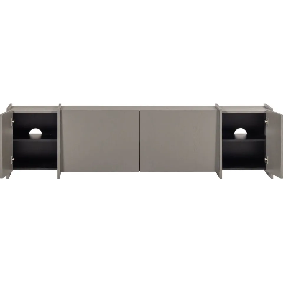 WOOOD Brock tv-meubel warmgrijs warm grey, foto 4