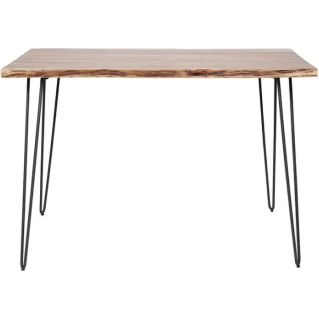 Meubelplaats Bartafel Timber Acacia 130x70 cm - Naturel massief acacia naturel