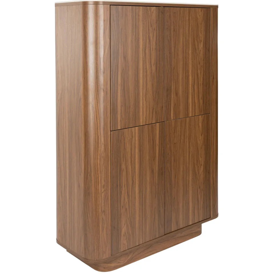 Housecraft Living Almira Kast Hout/ Marmerlook Walnootkleur, foto 2