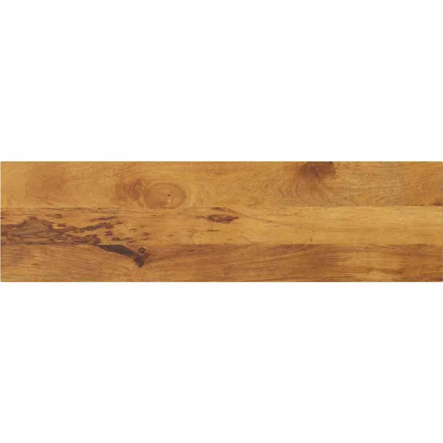 vidaXL Tafelblad rechthoekig 100x20x3,8 cm massief mangohout Bruin
