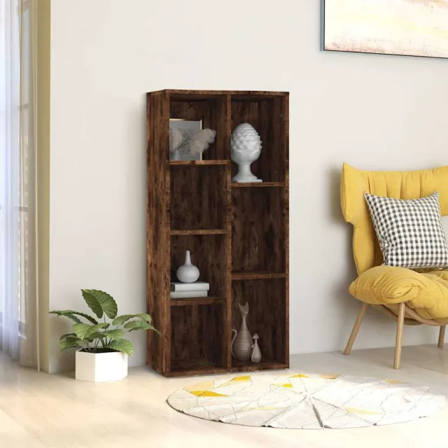 vidaXL Boekenkast 50x25x106 cm gerookt eikenkleurig Bruin