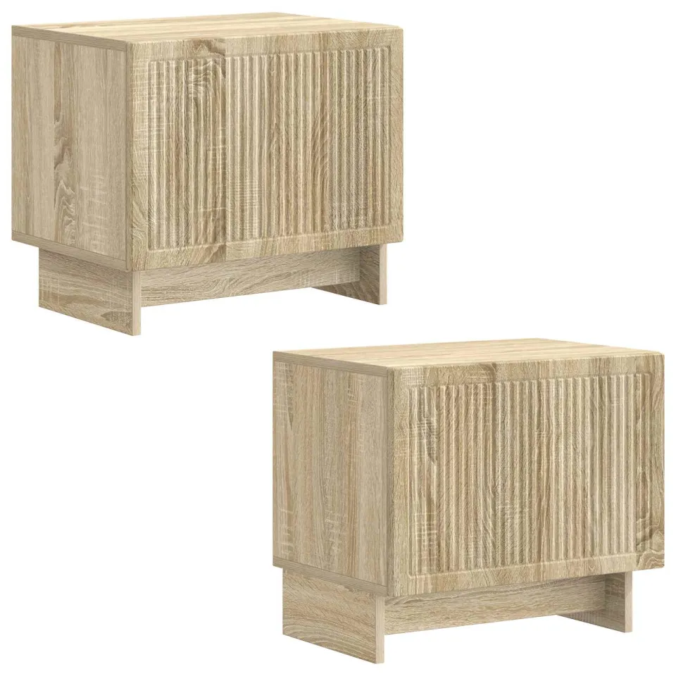 vidaXL Tv-meubel Sonoma Eiken Bewerkt hout, foto 4