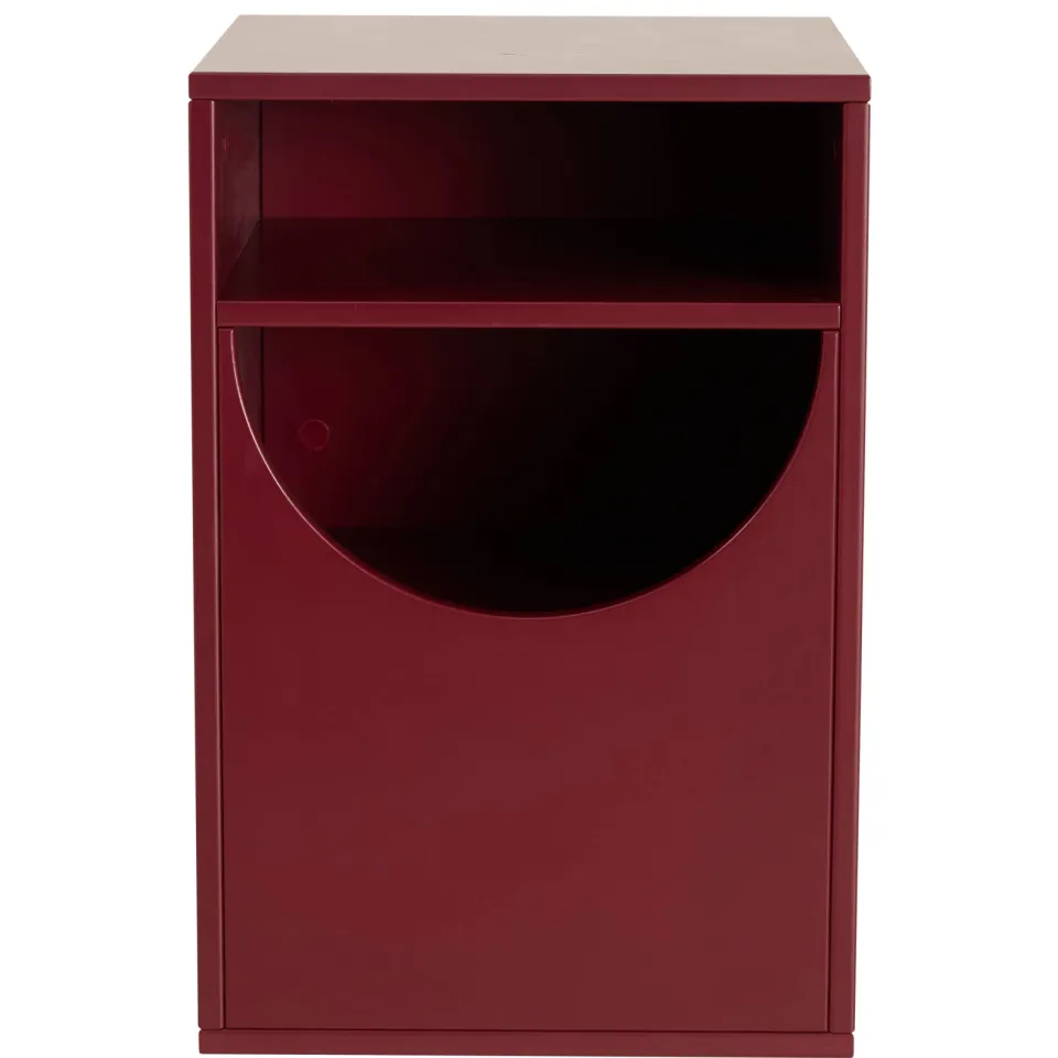 NOUS Living Friso nachtkast bordeaux, foto 3