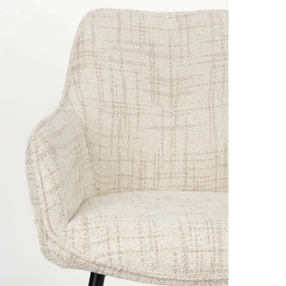 Housecraft Living Jez eetkamerstoel beige, foto 4