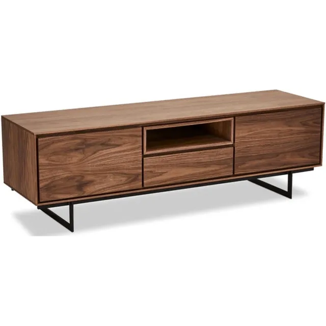 G***-M Tv-meubel Eiken - Walnoot - 160x45x50cm - Tv-meubel Tokyo