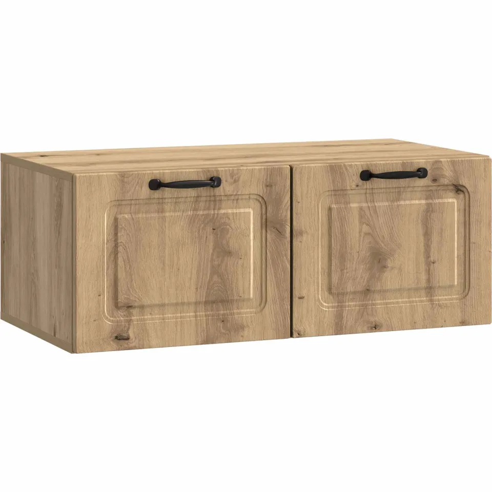 vidaXL Wandbeugel TV-kast 78,5 x 41 x 30 cm Artisanaal eiken, foto 3