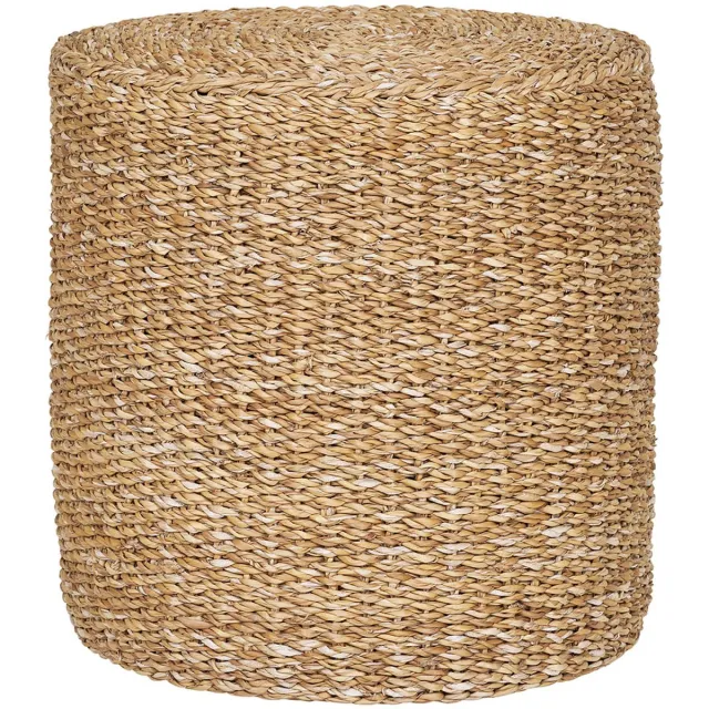 House Nordic Rivera poef Ø40cm natuur.