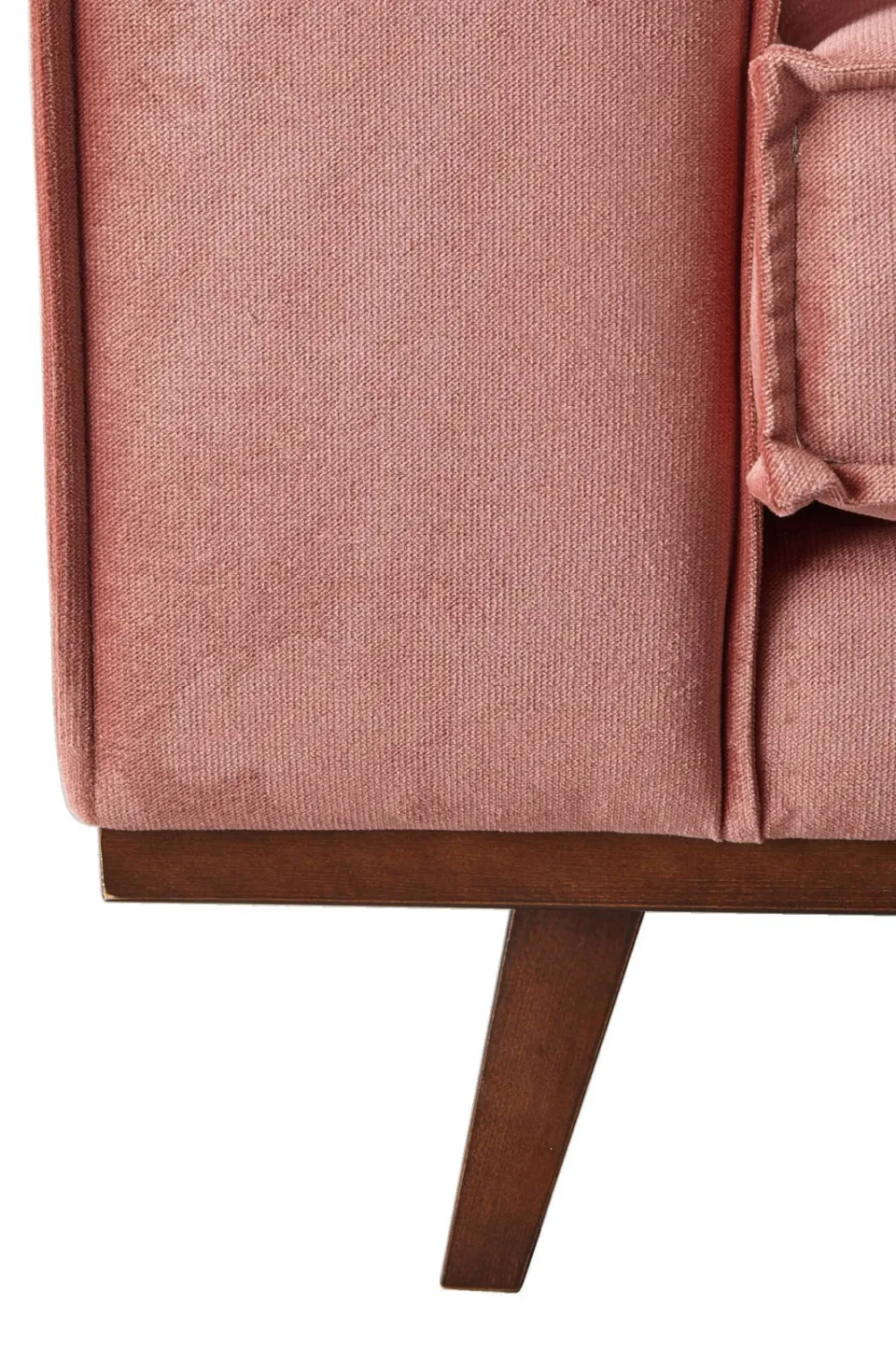 NOUS Living Verona 4-zitsbank velours roze, foto 4