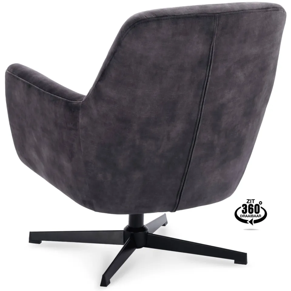 Wehkamp Home fauteuil antraciet, foto 4