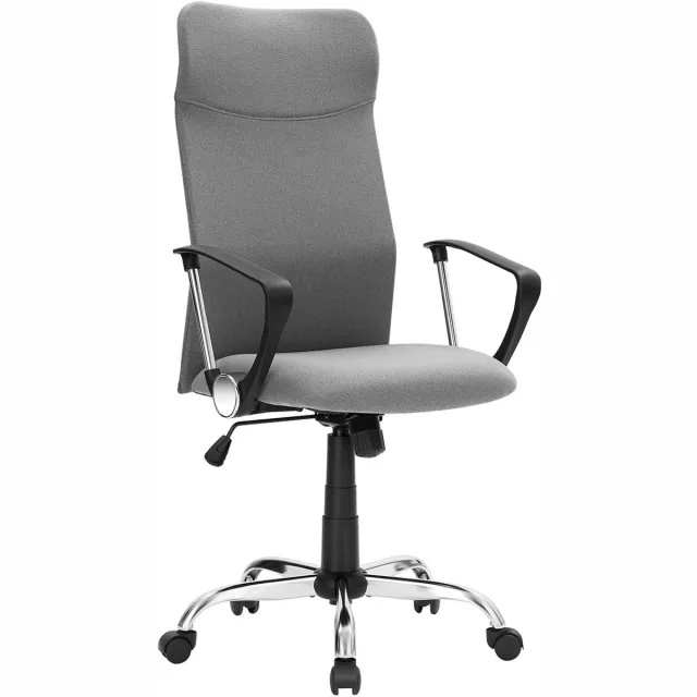 Songmics Bureaustoel – Ergonomisch – Grijs