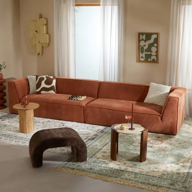 NOUS Living 4-zitsbank Newton terra, foto 2