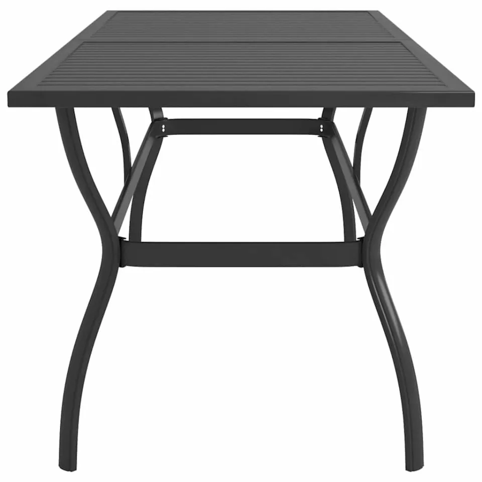 vidaXL Tuintafel 190x80x72 cm staal antraciet, foto 3