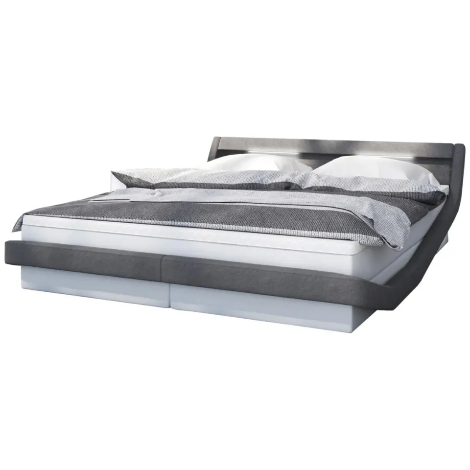 boxspring Loes grijs, foto 2
