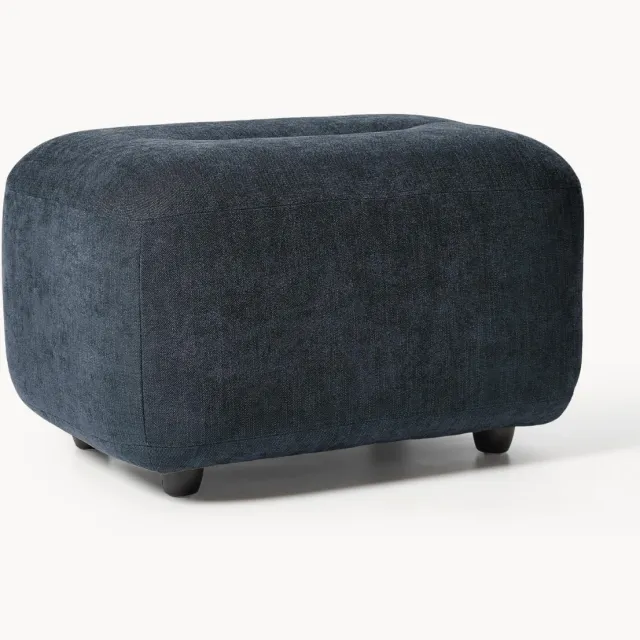 Westwing Collection Voetenbank Stella Blauw