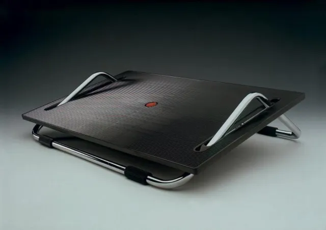 Twinco TWIN ergonomic voetensteun voor onder bureau Zwart