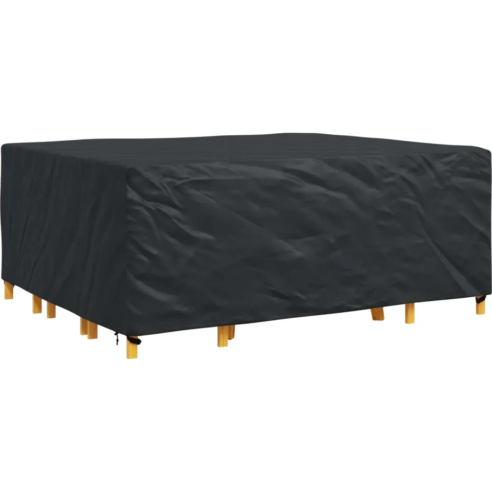 vidaXL Meubelhoes Effen Zwart 250 x 210 x 70 cm, foto 2