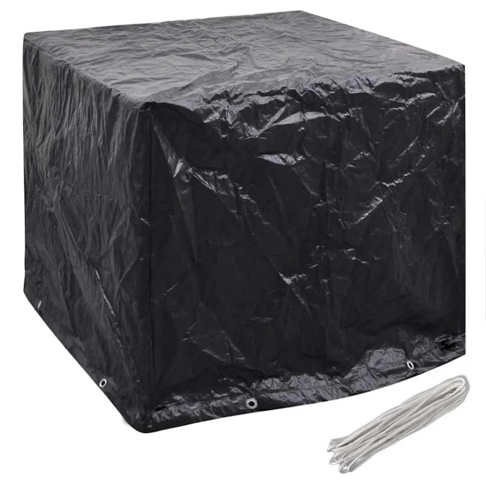 vidaXL Waterreservoirhoezen 2 st 8 ogen 116x100x120 cm zwart, foto 2