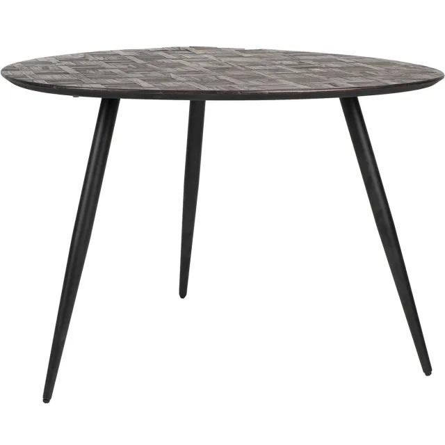 Housecraft Living eetkamertafel Webster Donkerbruin