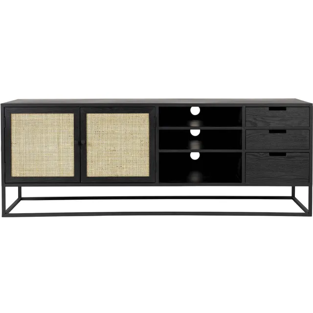Wehkamp Home Guuij tv-meubel zwart