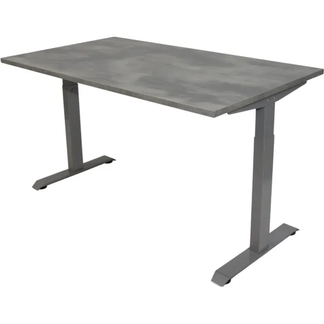 Game Hero Office Hero® Cosmic - In hoogte verstelbaar bureau grijs frame - Game bureau - Computertafel - Werktafel - 160x80 - Oxyd