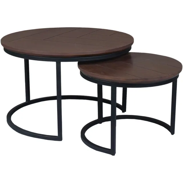 Starfurn Salontafel Otik - Bruin - 70x70x45 cm