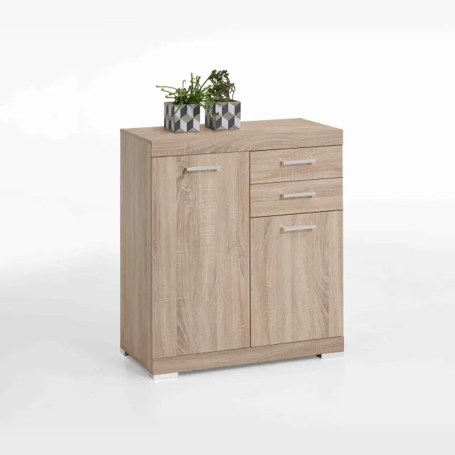 Opbergkast Hermes Eiken 80x35x90 cm - 1, foto 3