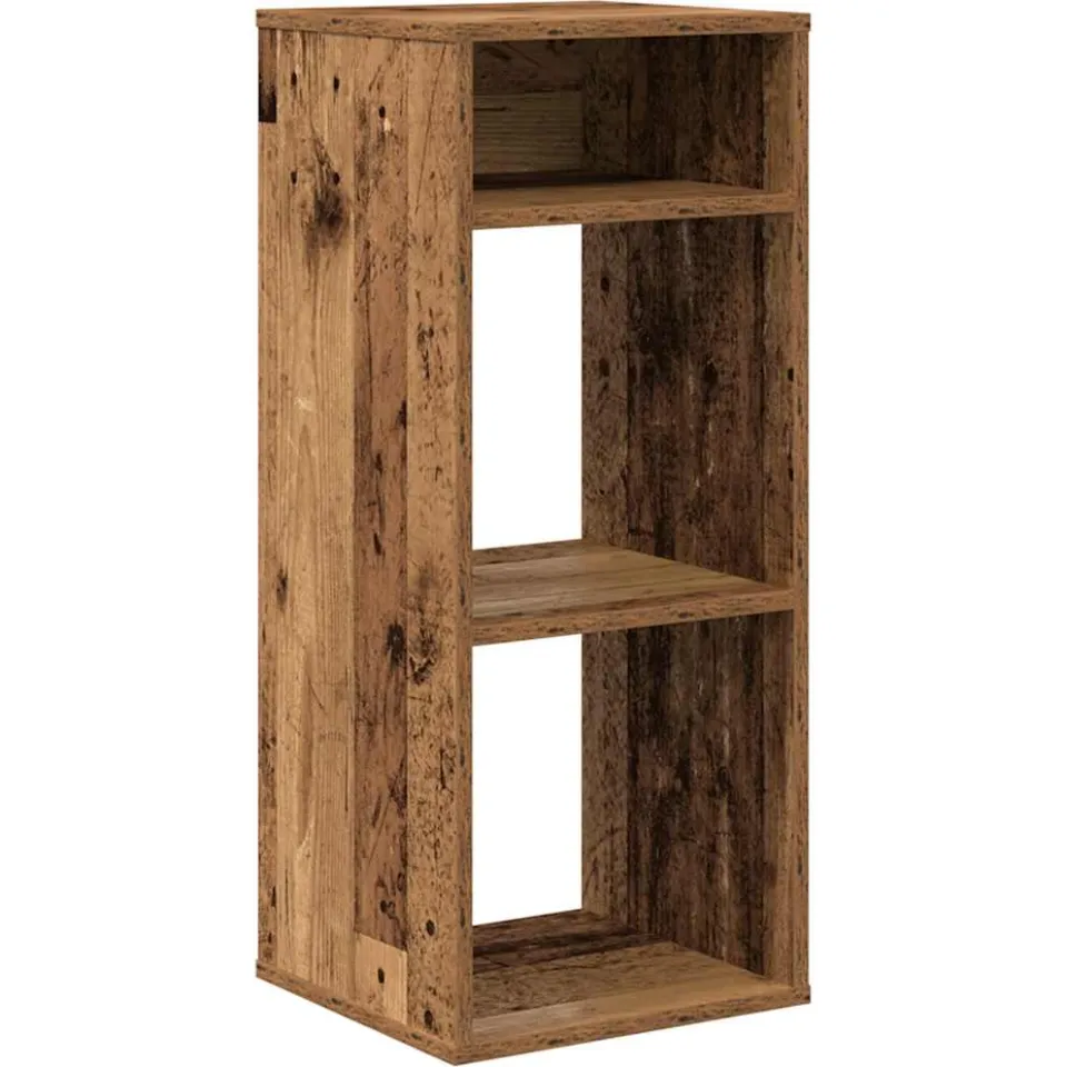 vidaXL Boekenkast 34x31x80 cm bewerkt hout oud houtkleurig bruin, foto 3