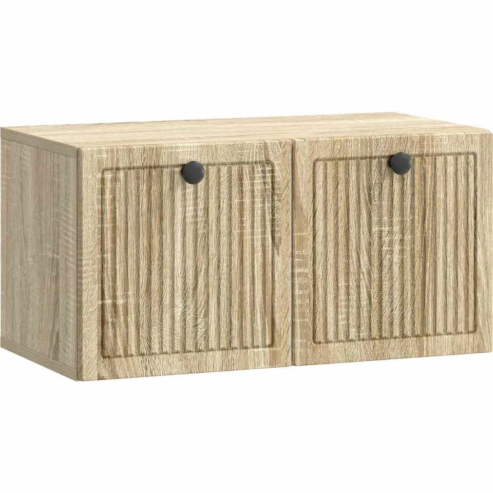 vidaXL Wandbeugel TV-kast 59,5 x 31 x 30 cm Sonoma Eiken, foto 3