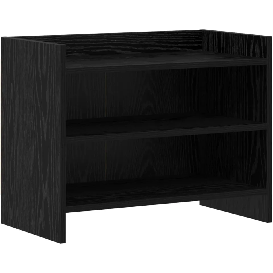 vidaXL TV-kast 60 x 33 x 47 cm Zwart eiken Bewerkt hout, foto 3