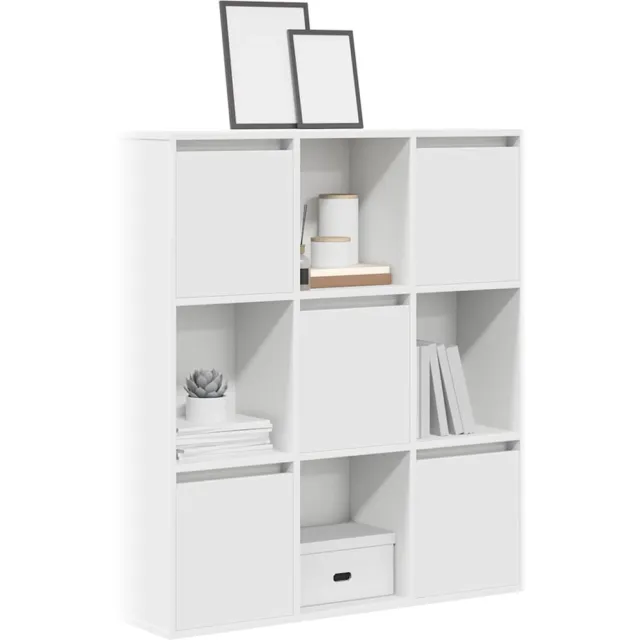 vidaXL Boekenkast 89x24x101,5 cm bewerkt hout wit