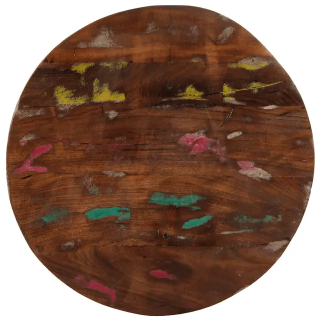 vidaXL Tafelblad rond Ø 40x3,8 cm massief gerecycled hout Bruin