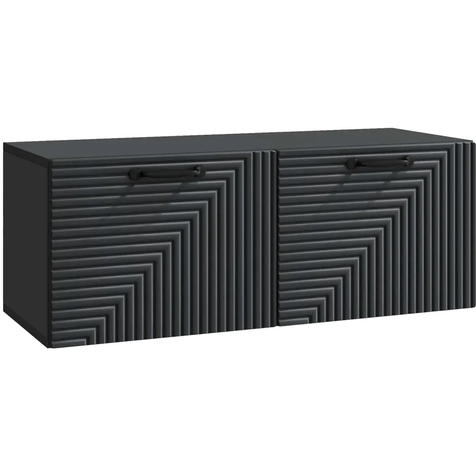 vidaXL Wandbeugel TV-kast Zwart 78,5 x 31 x 30 cm Bewerkt hout, foto 3