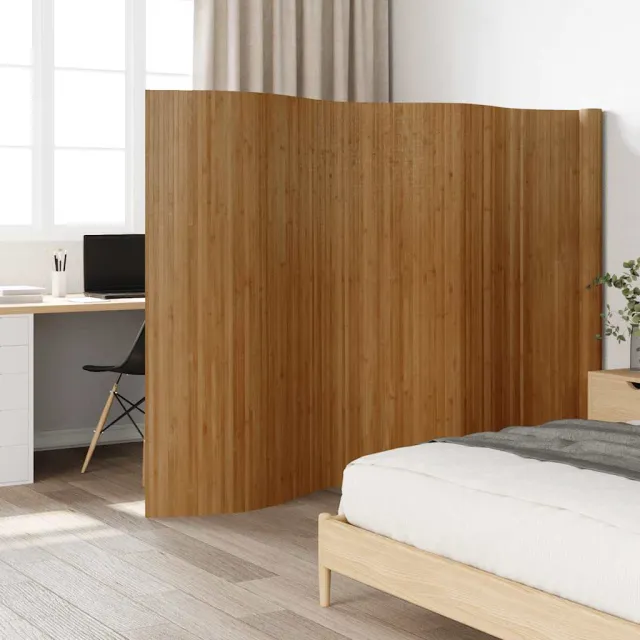 vidaXL Kamerscherm breedte 600 cm hoogte 165 cm bamboe bruin, foto 2