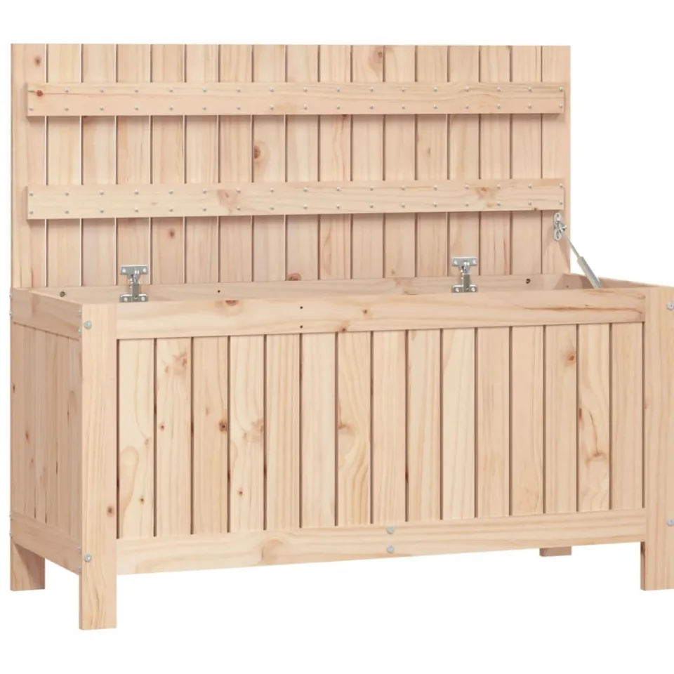vidaXL Tuinbox 108x42,5x54 cm massief grenenhout Bruin