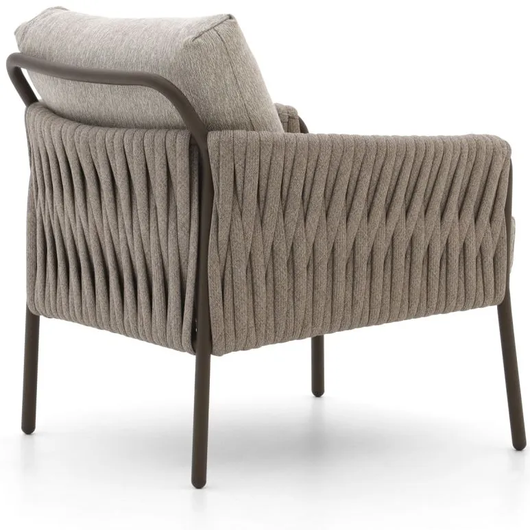 Suns Fiave low dining tuinstoel taupe, foto 5