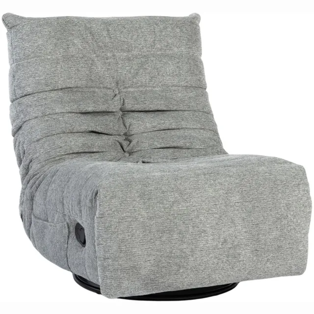 Starfurn Relaxfauteuil Zen - Grijs - Draaibaar - 97x78x90cm