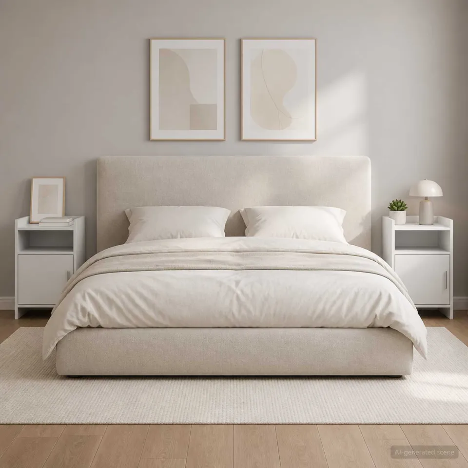 vidaXL Nachtkastjes 2 st Wit 40 x 36 x 60 cm Bewerkt hout, foto 4