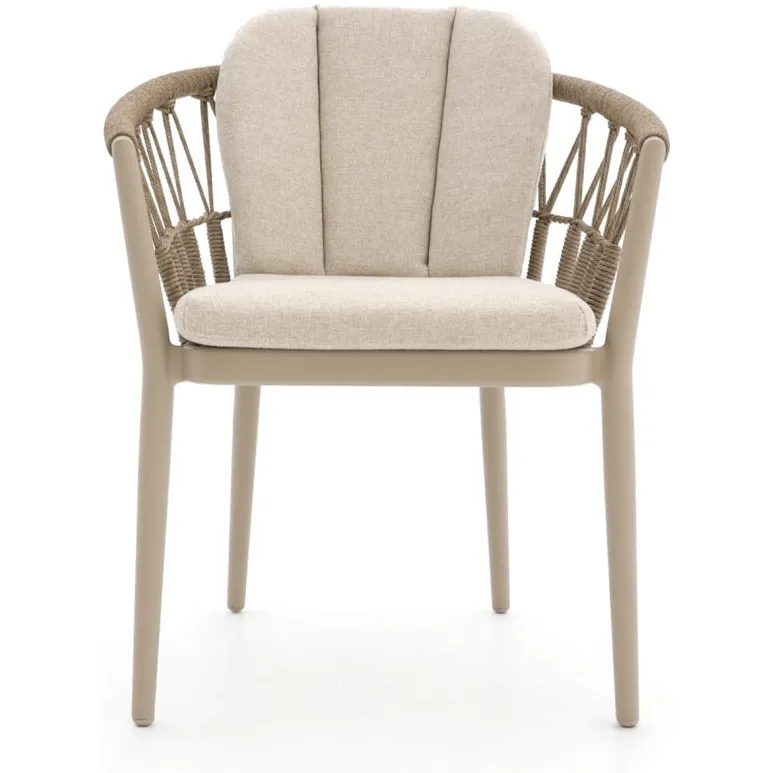 Tierra Outdoor SantaFe/Oblong 200cm dining tuinset 5-delig taupe, foto 5