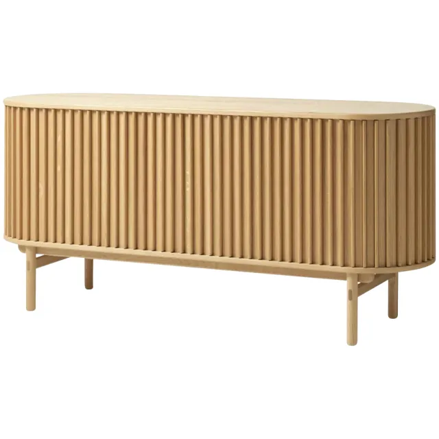 Olivine Kjeld houten sideboard naturel - 160 x 45 cm Bruin