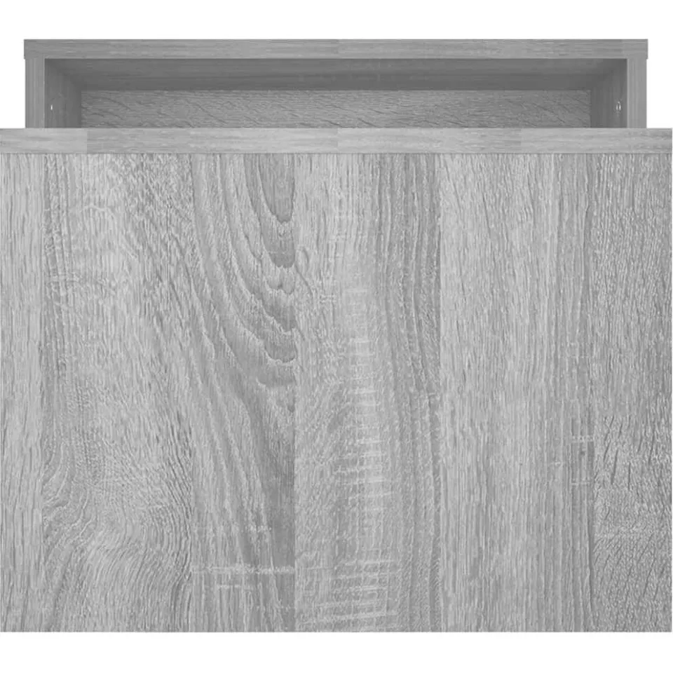 vidaXL Salontafelset 100x48x40 cm bewerkt hout grijs sonoma eikenkleur, foto 4
