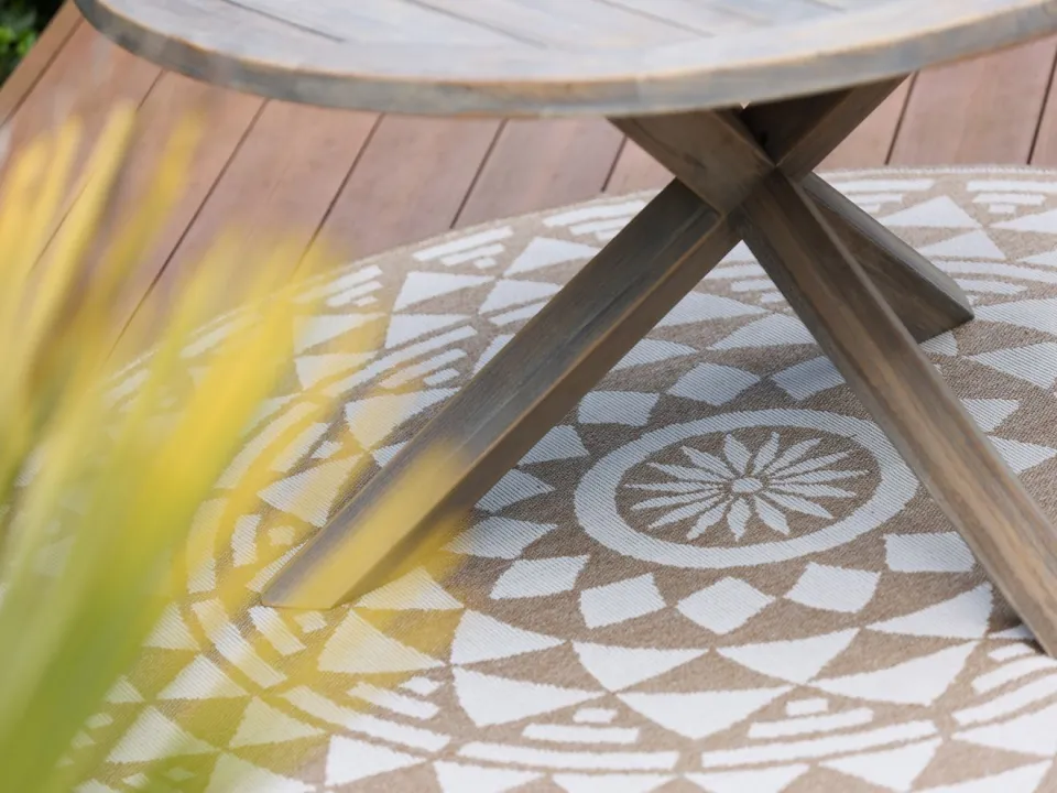 Intenso Furniture Intenso Tropea/ROUGH-Y ø150cm dining tuinset 7-delig, foto 5
