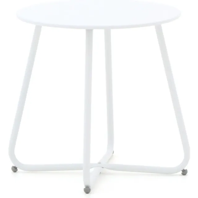 Manifesto Furniture Manifesto Latera bijzet tuintafel ø 45cm (h:45cm) Wit
