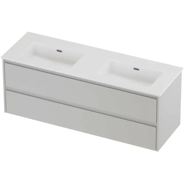 Proline Tribute Badmeubelset Porselein Elegant 140x46x54 cm Glans Wit Glans Wit