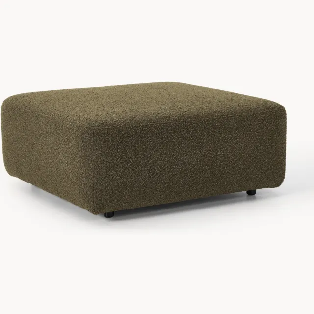 Westwing Collection Bouclé poef Anton Groen